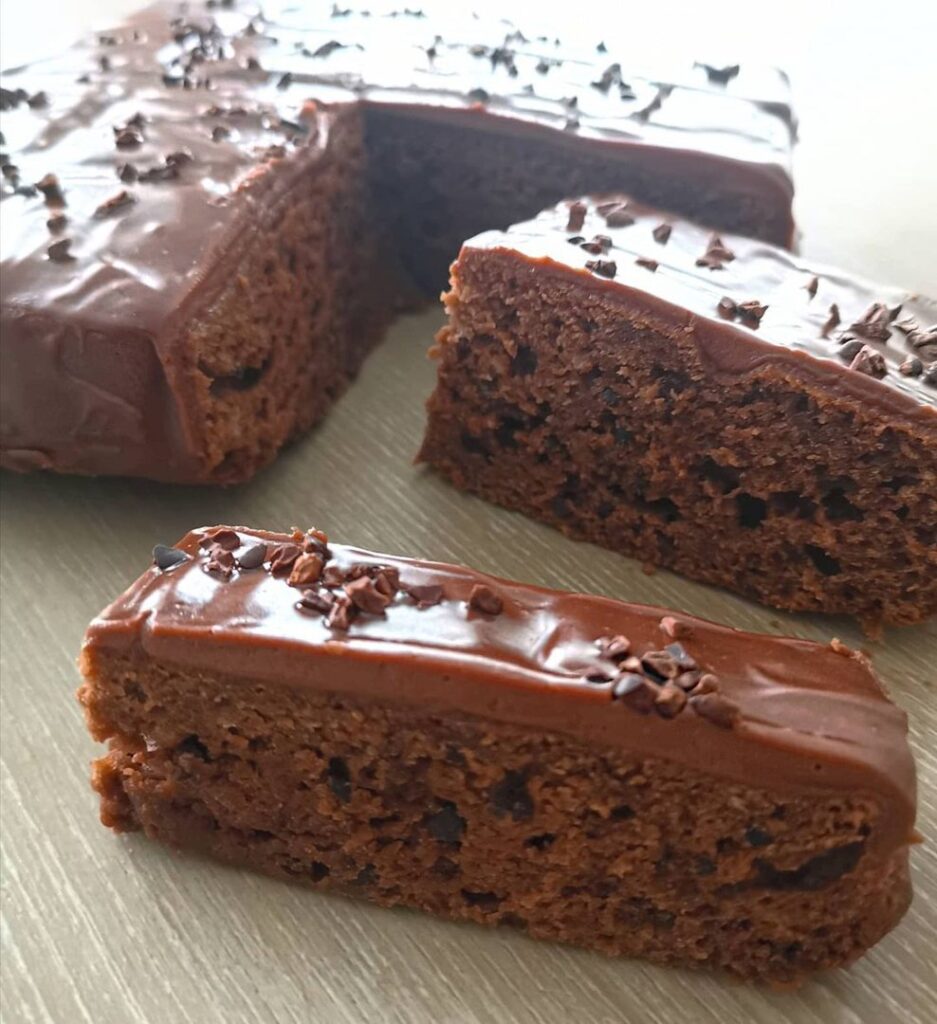 Moelleux au chocolat et ganache choco