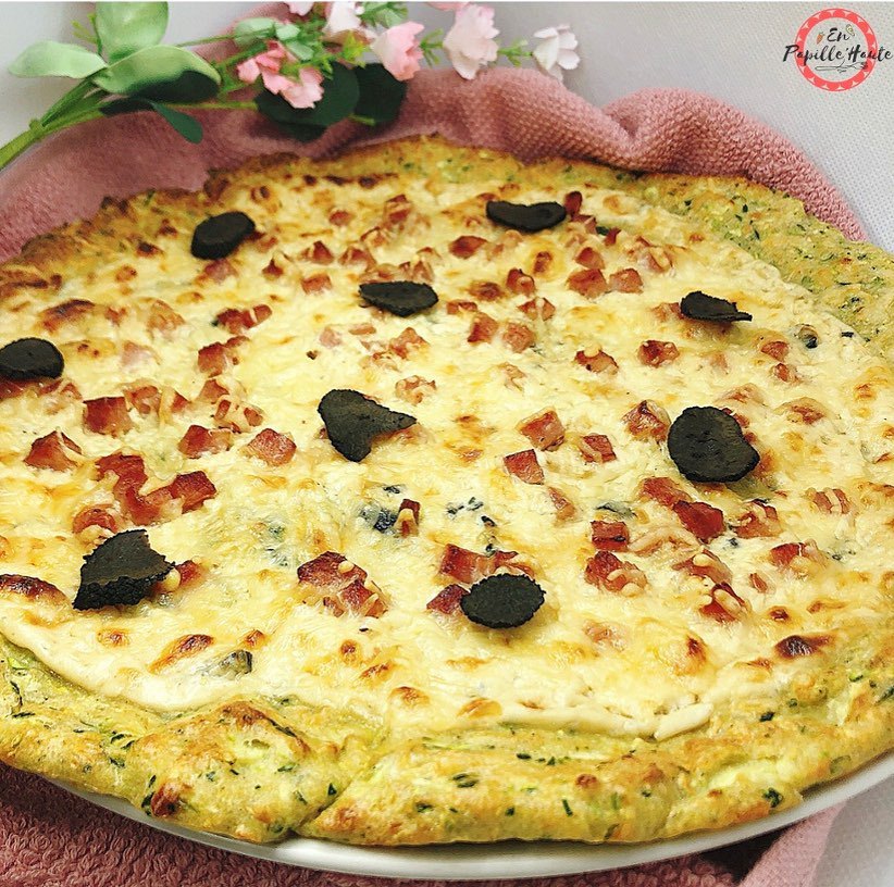 Pizza healthy à la truffe