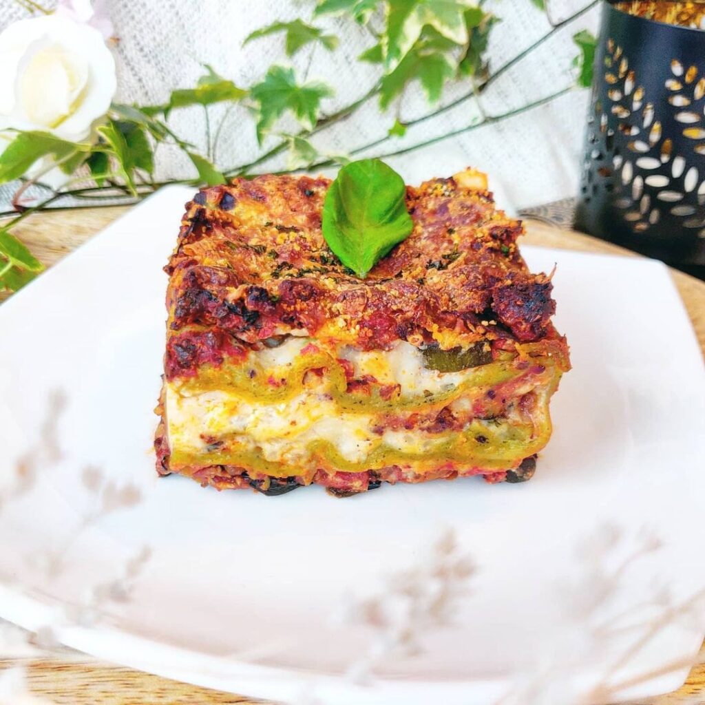 Lasagne végé et béchamel allégée  sans beurre