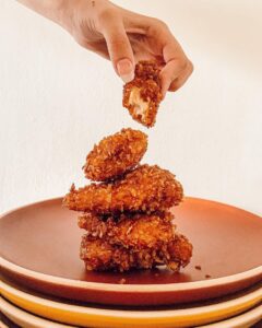 Tenders de poulet marinés au citron