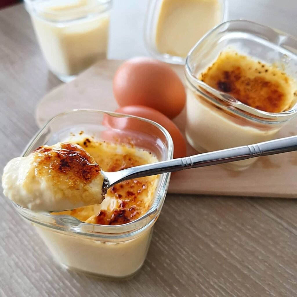 Crèmes brûlées fondantes