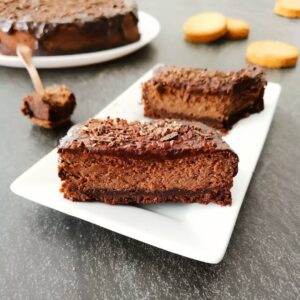 Cheesecake chocolat saint-morêt