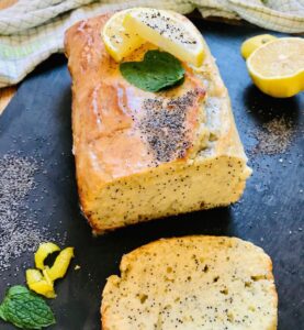 Cake citron au pavot