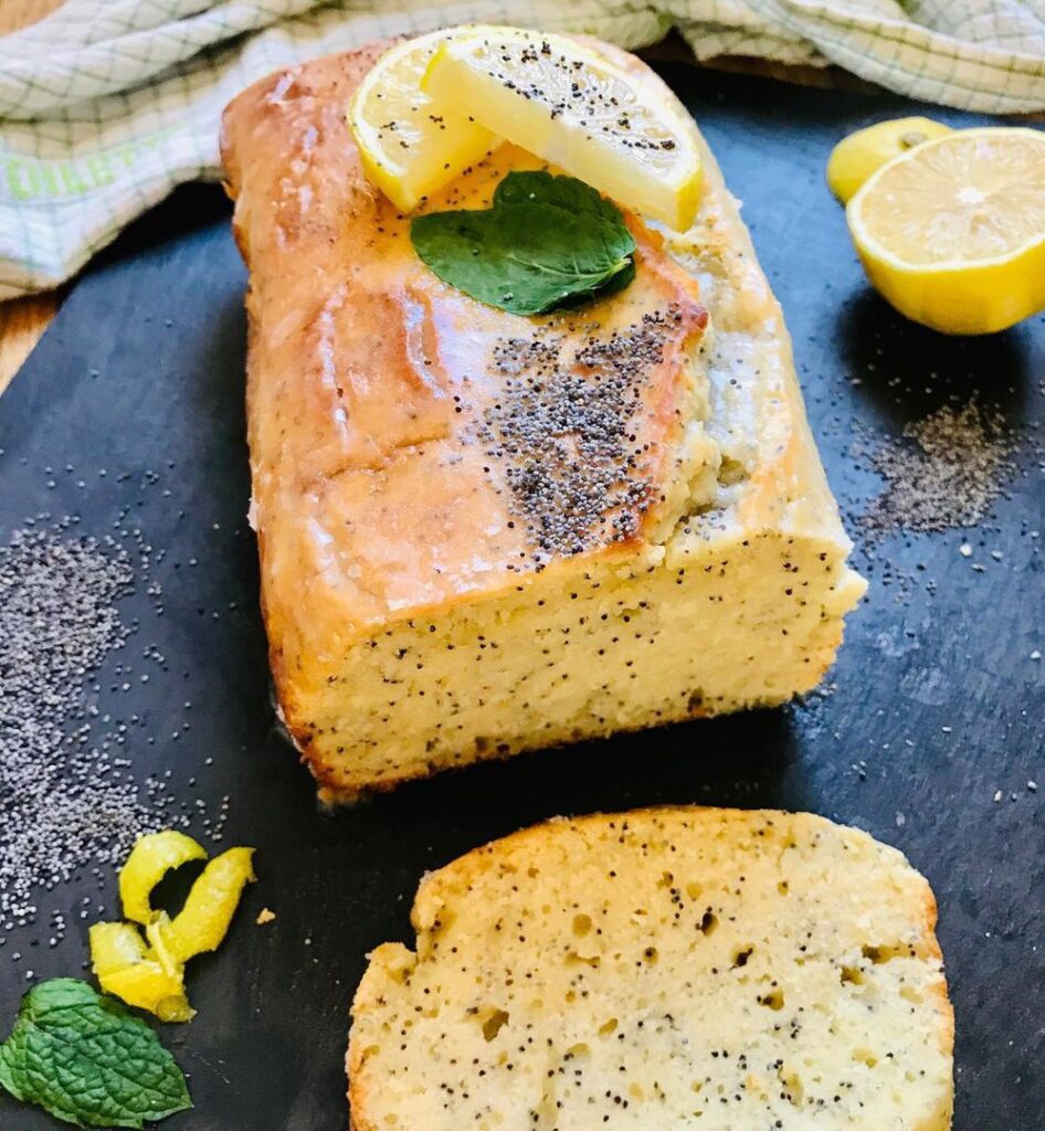 Cake citron au pavot