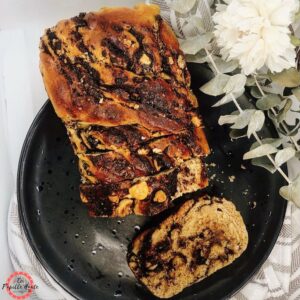 Babka moelleuse chocolat noisette
