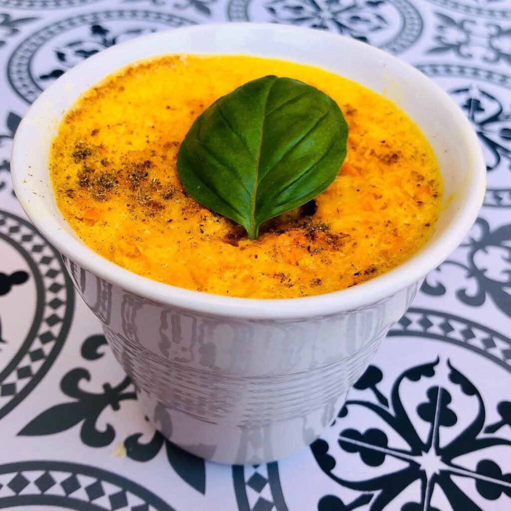 Flan de carottes au cumin