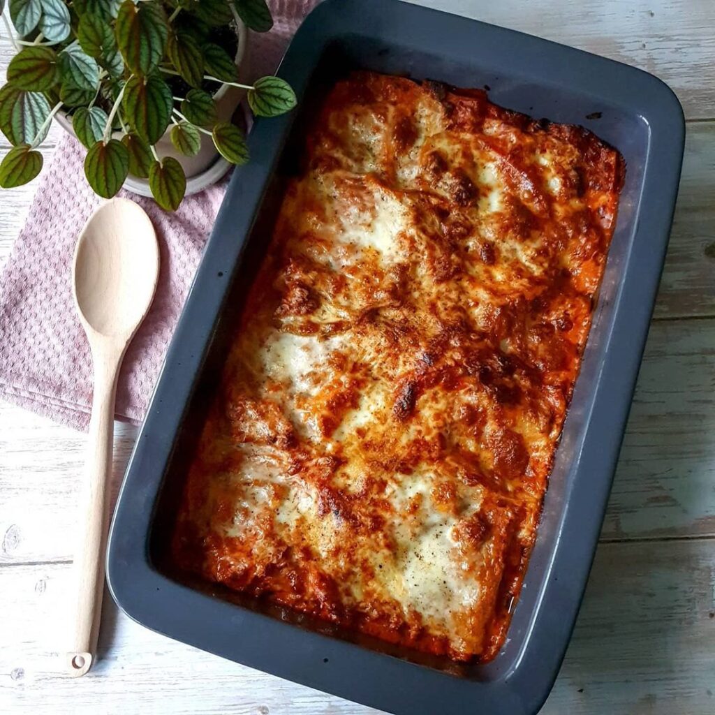 Lasagnes aux poivrons
