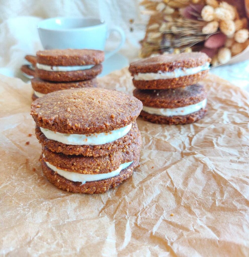 Biscuits fourrés healthy