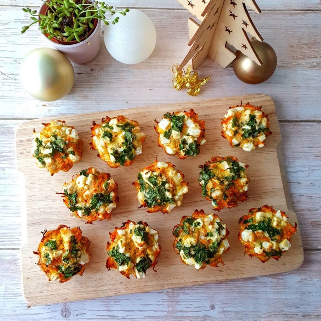 Flans carottes feta au cumin