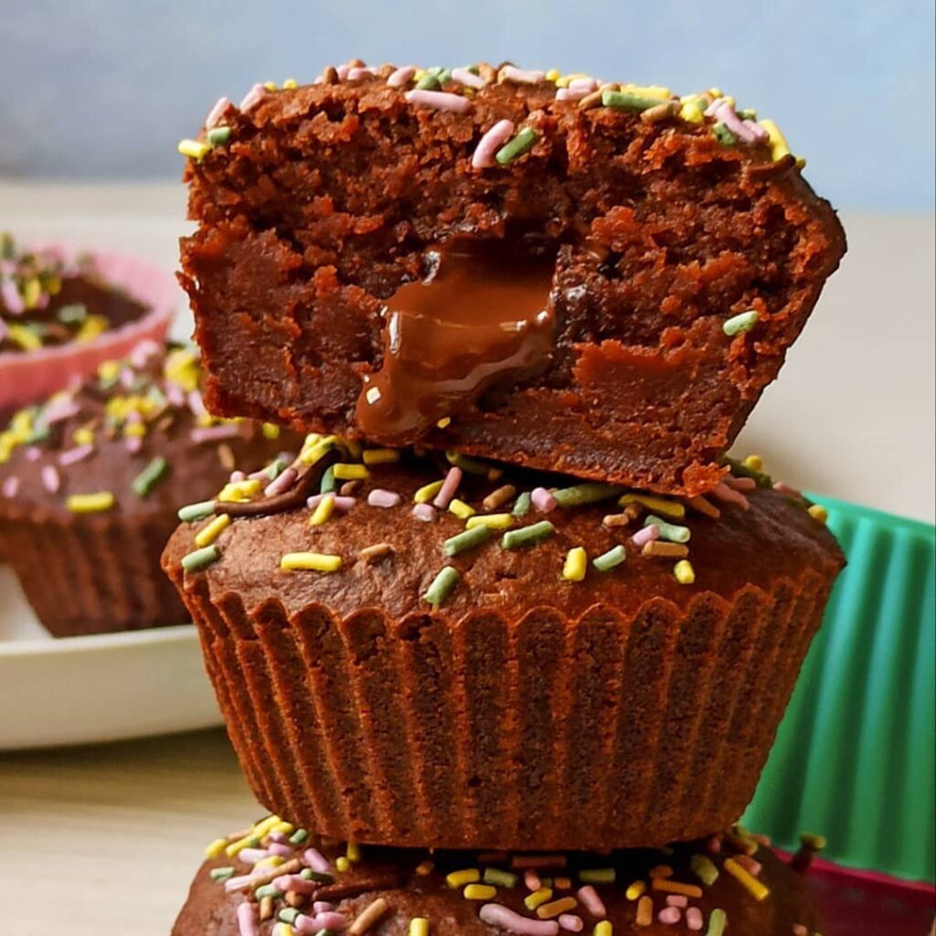 Muffins coeur coulant