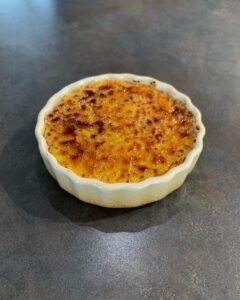 Crème brûlée allégée