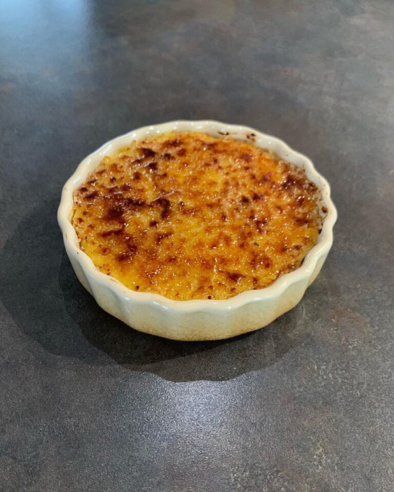 Crème brûlée allégée Crème brûlée allégée