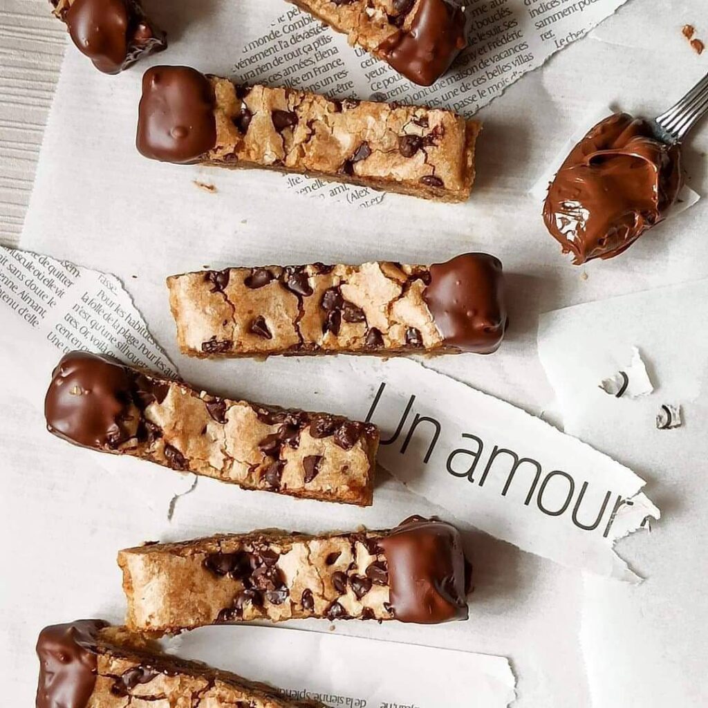 Cookies sticks vegan maison