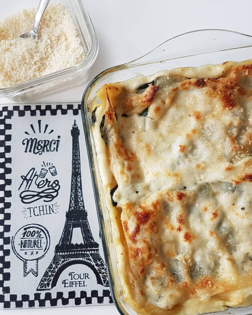 Lasagnes épinards parmesan
