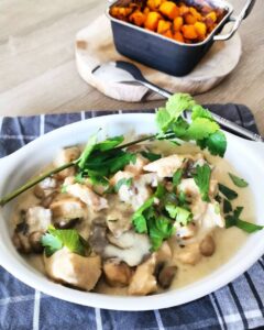 Fricassée de poulet express