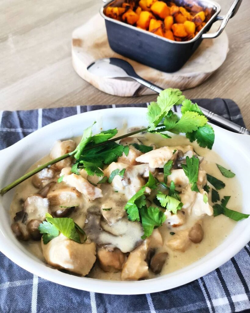 Fricassée de poulet express