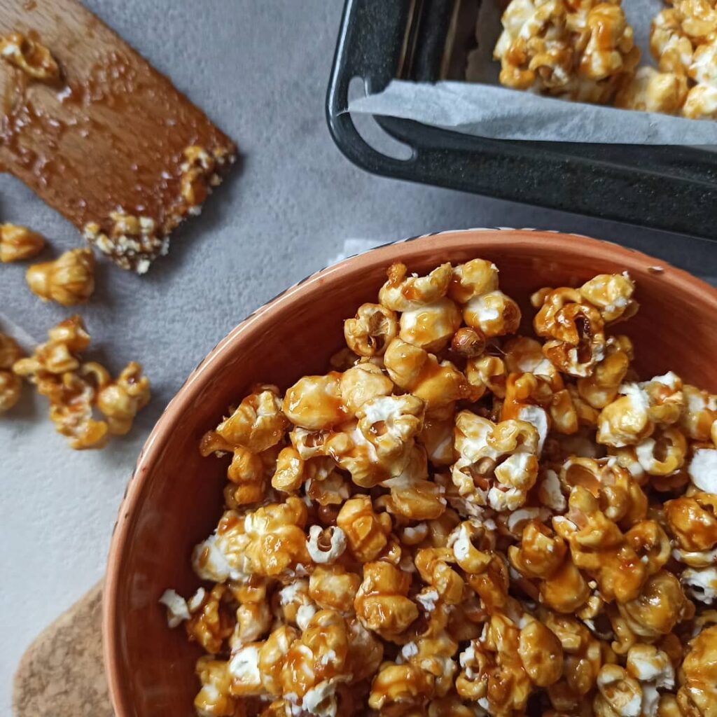 Pop corn caramel beurre salé