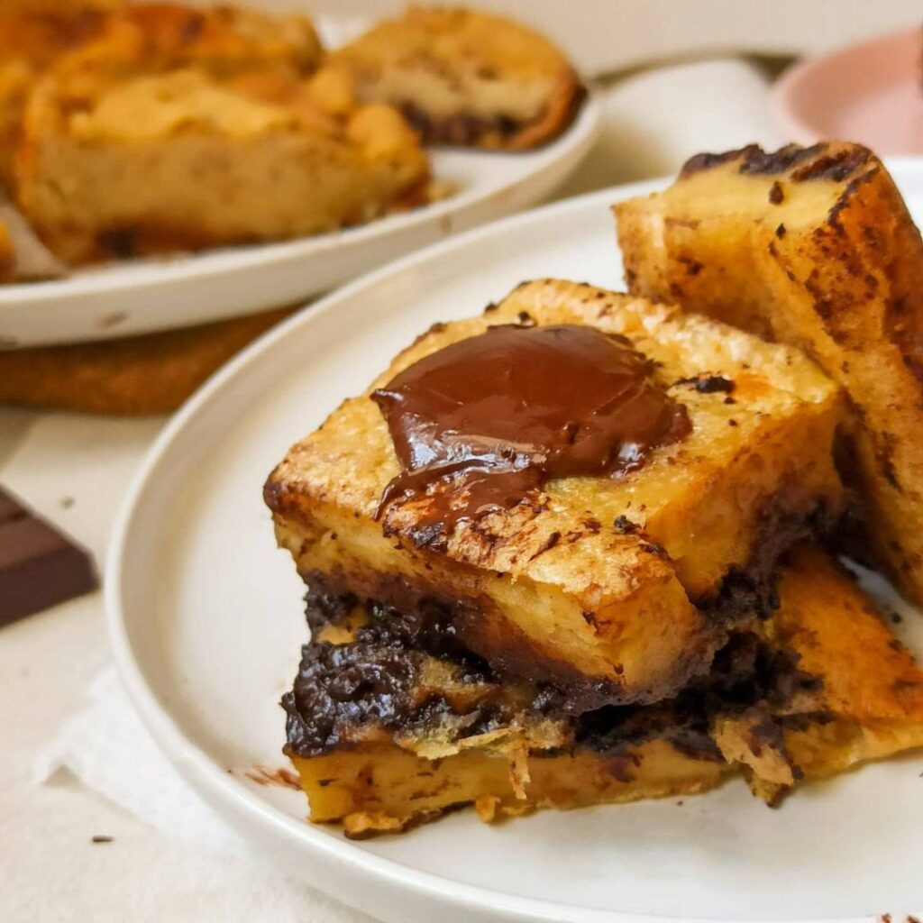 Pudding vanille chocolat vegan