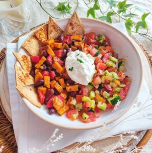 Pico de gallo et legumes à la mexicaine