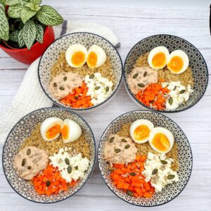 Poke bowl thon quinoa