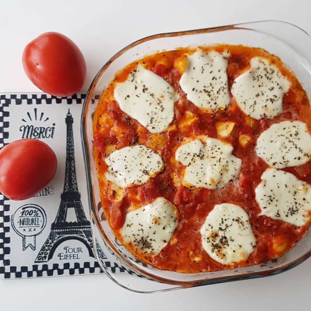 Gnocchis tomates mozzarella