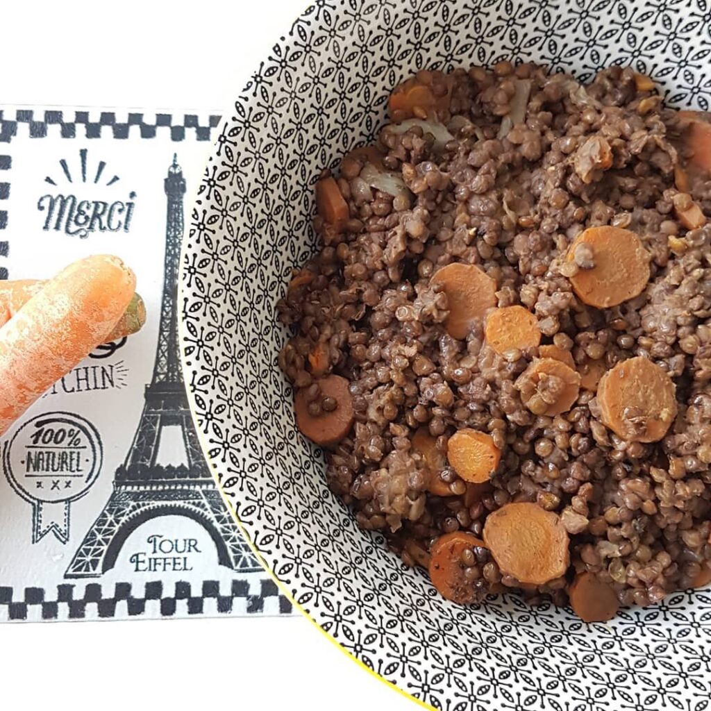 Lentilles aux carottes