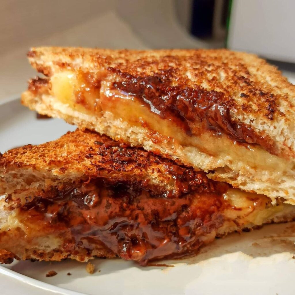 Croque monsieur sucré