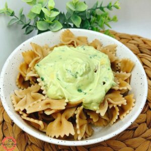 Farfalles à la crème d&rsquo;avocat