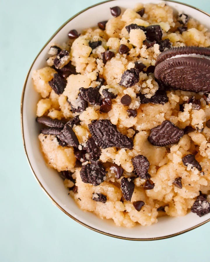 Oreos cookie dough vegan