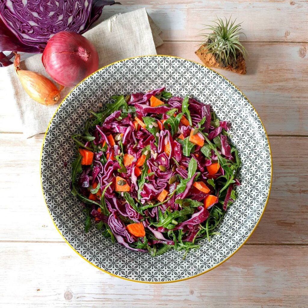 Salade de chou rouge