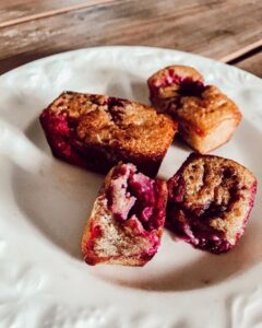 Bouchées aux fraises