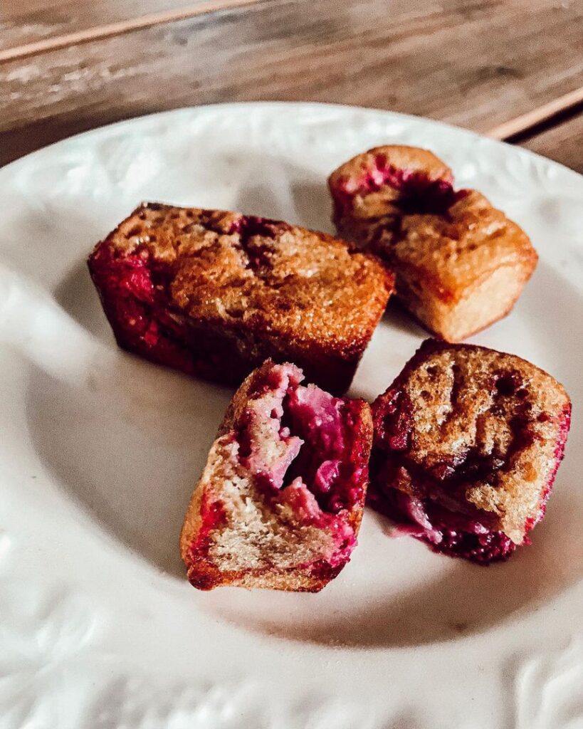 Bouchées aux fraises