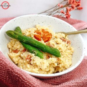 Risotto crémeux au chorizo