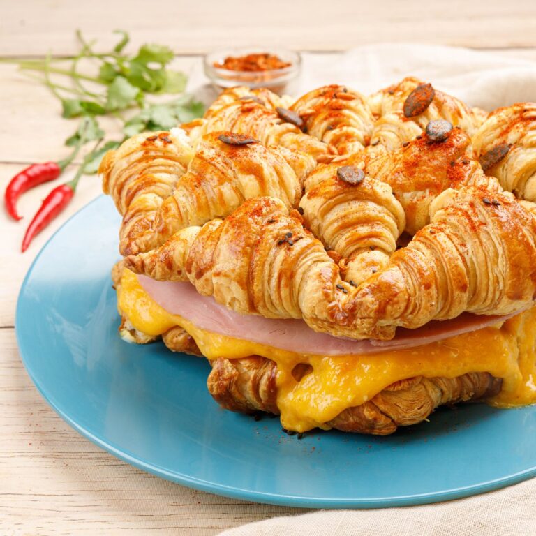 Toast di cornetti