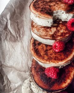 Fluffy pancakes à la vanille