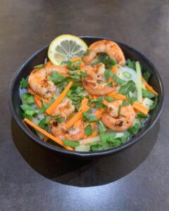 Salade de crevettes thaï