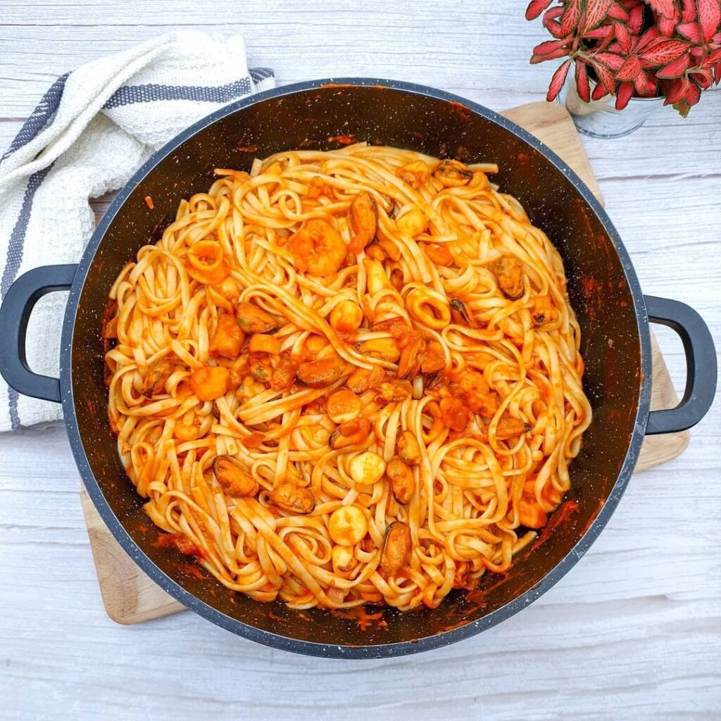 Linguines aux fruits de mer