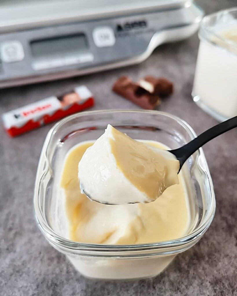 Crèmes vanille au lait écrémé à la multi-délices