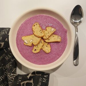 Velouté de choux rouge