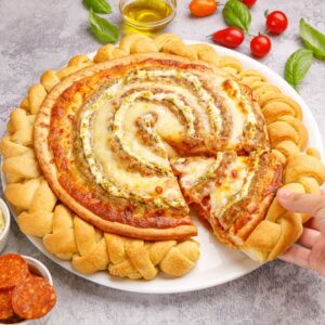 Doble pizza, doble sabor!