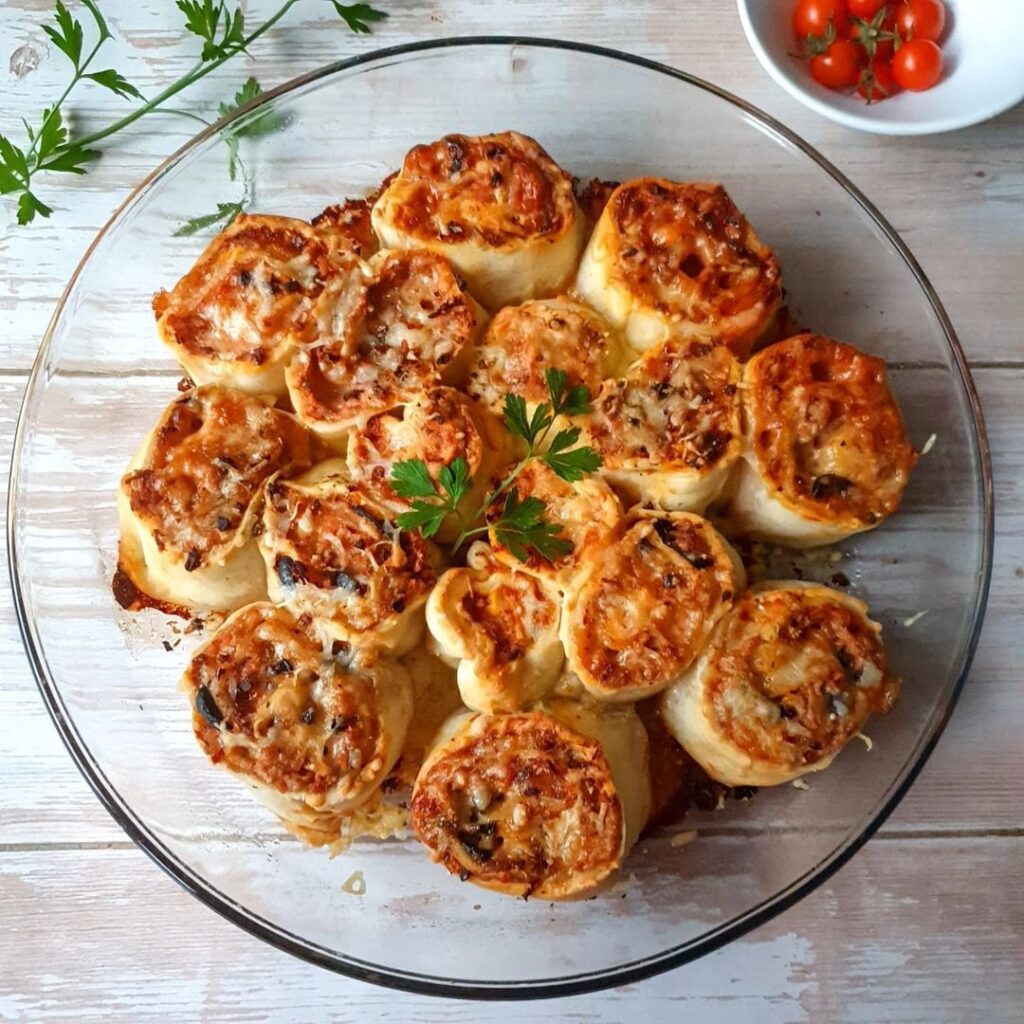 Pizza rolls au thon