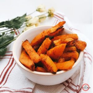Frites de potimarron au four