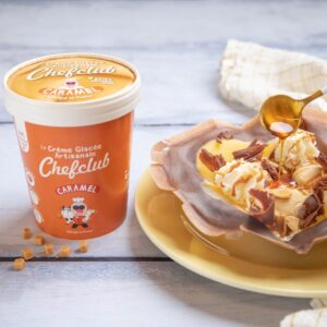 La fleur de crêpe glacée