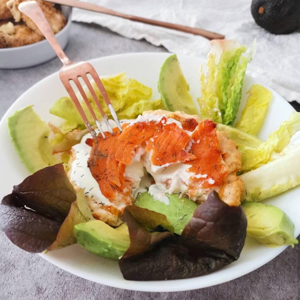 Tartelette saumon fumé et crème à l&rsquo;aneth