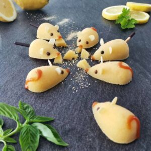 Souris fondantes au citron