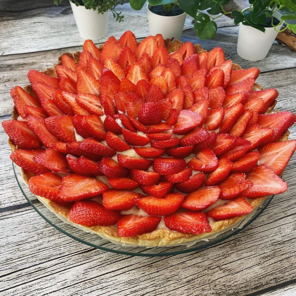 Tarte aux fraises