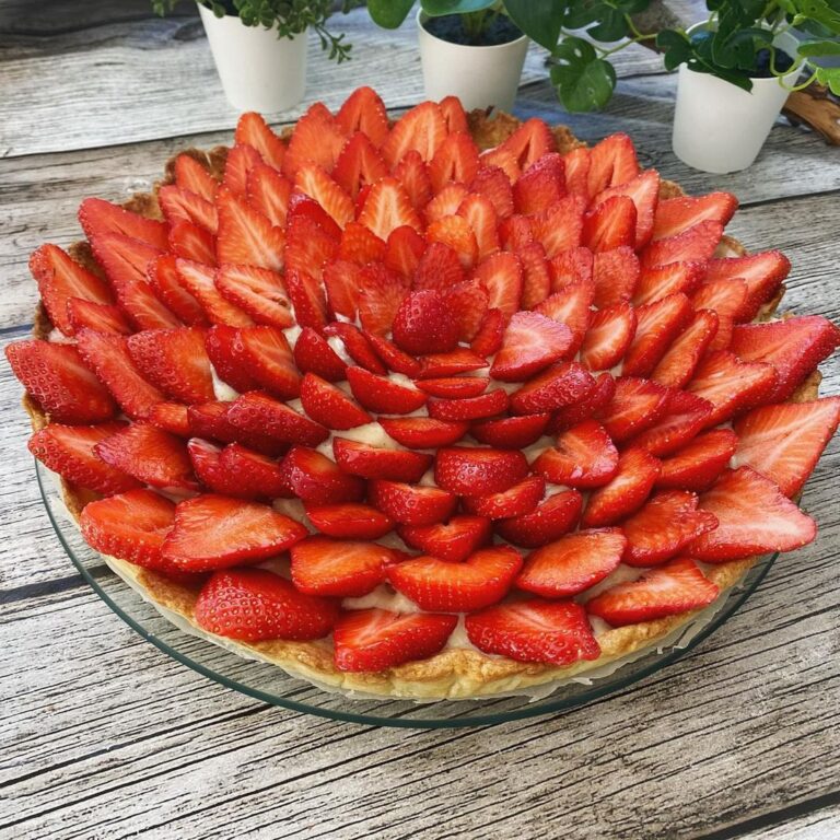 Tarte aux fraises Tarte aux fraises