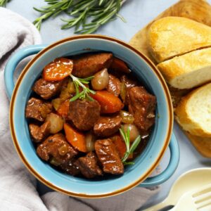 Beef bourguignon