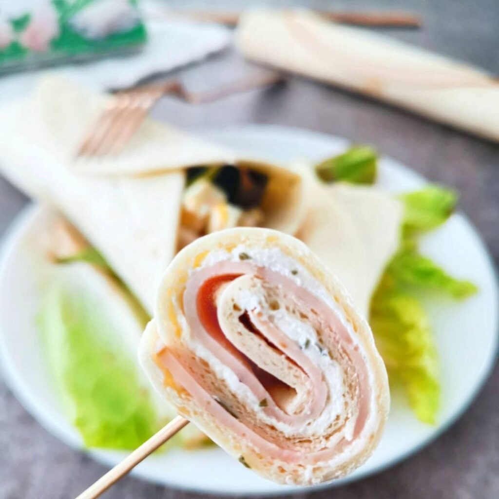 Wraps jambon tartare