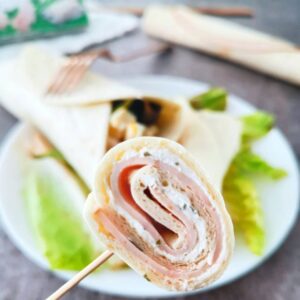Wraps jambon tartare